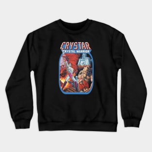 Crystal Warrior Retro Toy Line Crewneck Sweatshirt